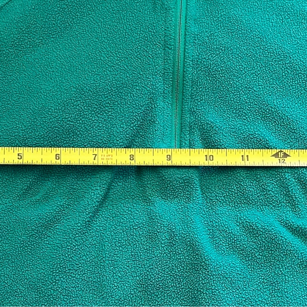 Columbia 1/4” Zip Pullover Green Jacket Size XS - Picture 8 of 9